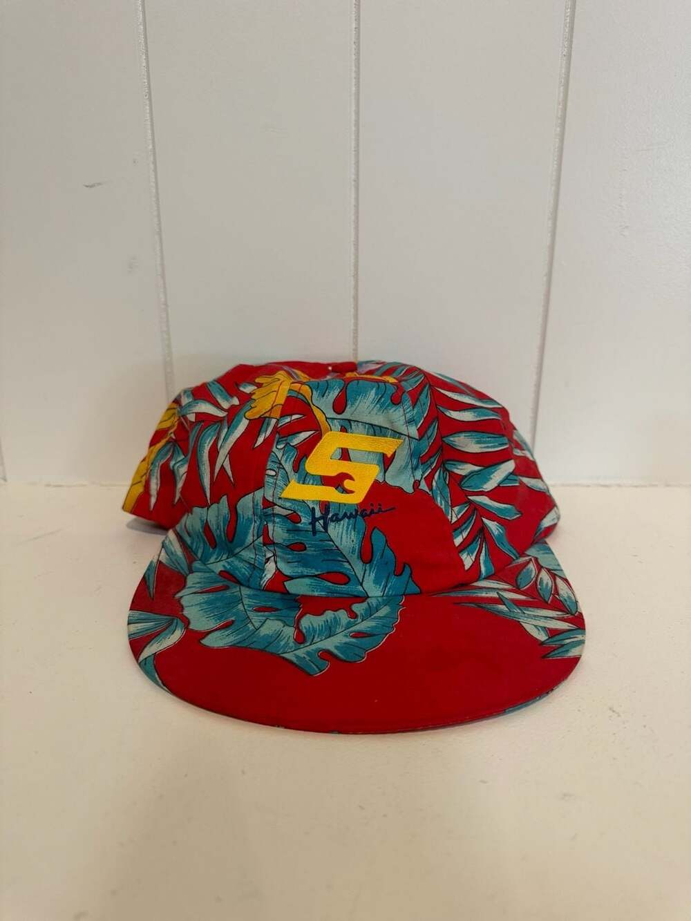 Vintage Snap-on Tools Hawaii Floral Print Snapback Hat